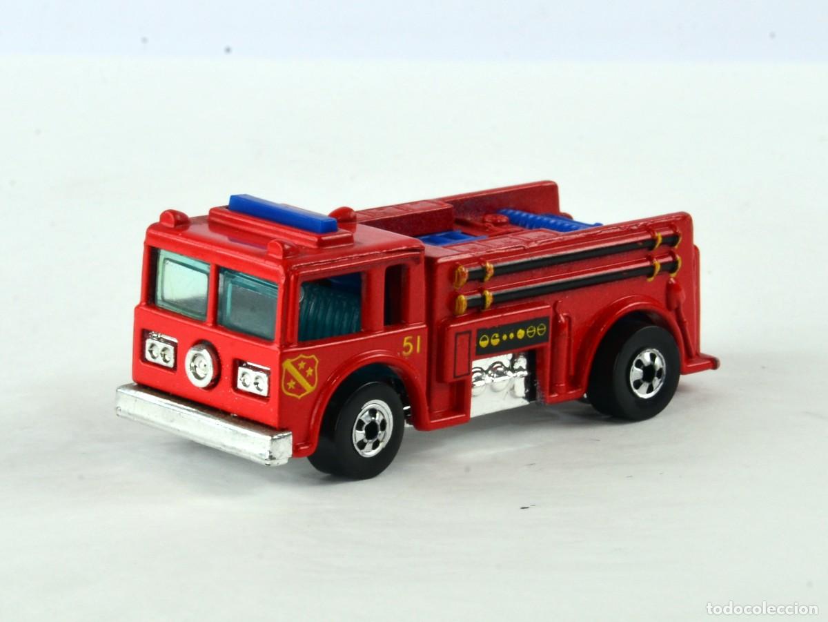 Coches a escala: Hot Wheels Cami&oacute;n Bomberos Fire Eater
