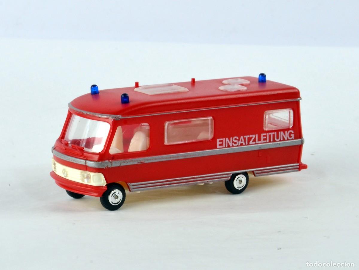 Coches a escala: Rietze Escala H0 1:87 Hymer S660 Bomberos