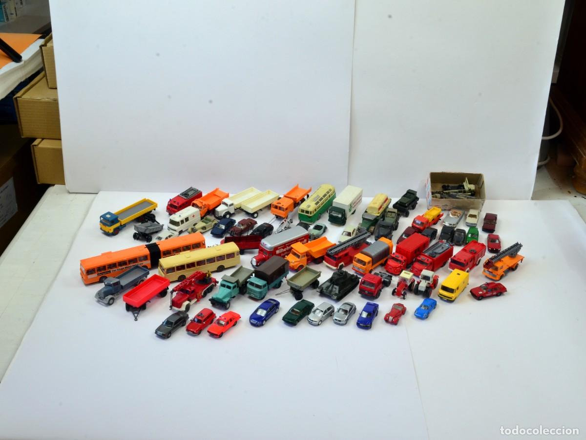 Coches a escala: Escala 1:87 H0 Gran Lote de Coches y Camiones para Arreglar / Recambios