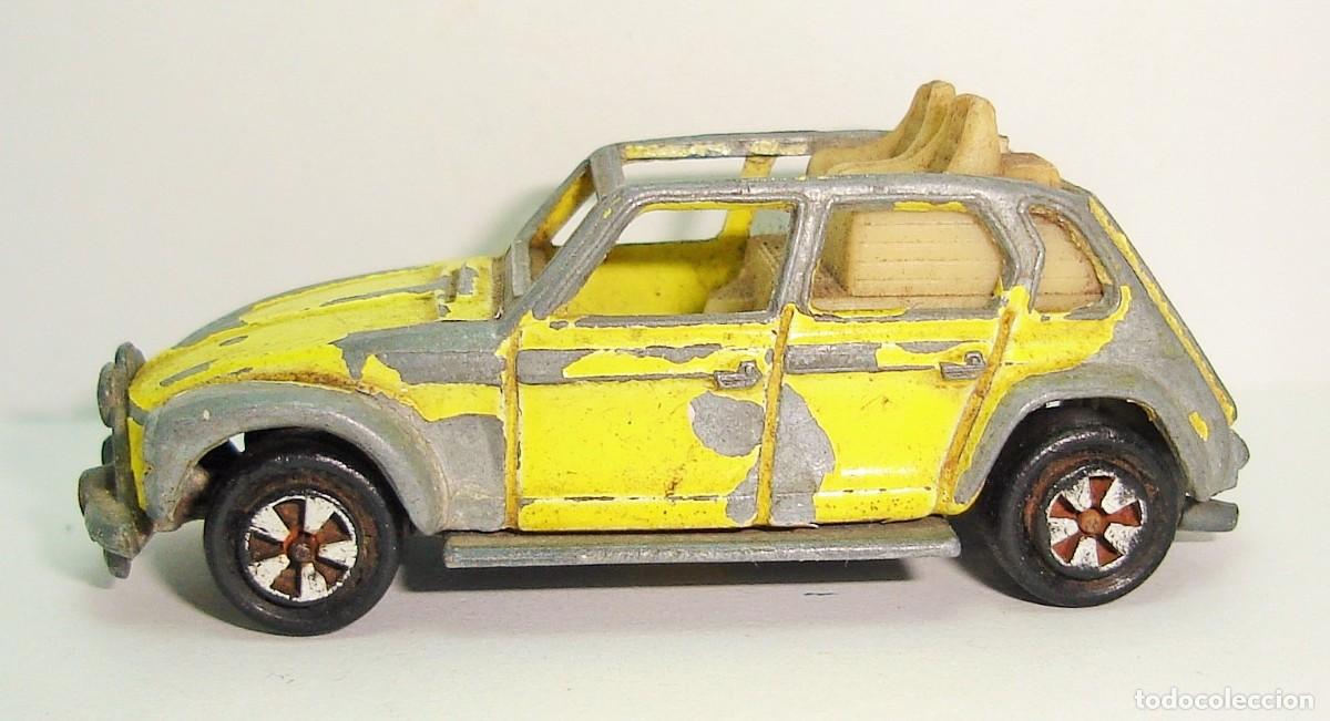 Coches a escala: DESGUACE CITROEN DYANE 6 MAJORETTE ESCALA 1:60 LOTE 14