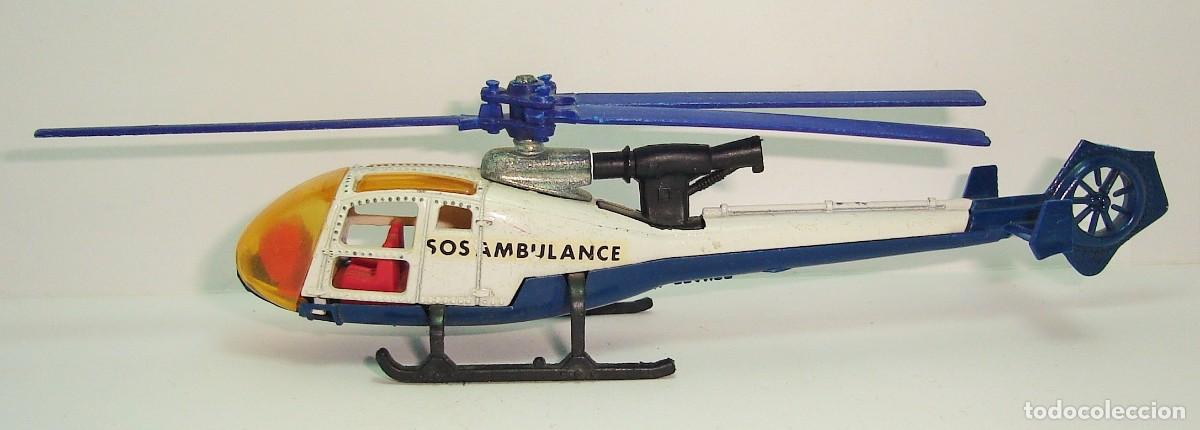 Coches a escala: HELICOPTERO SOS AMBULANCE MAJORETTE ESCALA 1:70 LOTE 34