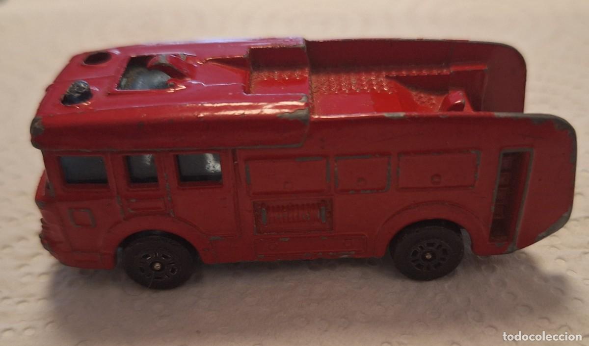 Coches a escala: COCHE ESCALA ANTIGUO - ERF FIRE TENDER - A&Ntilde;OS 80 - MARCA CORGI JUNIORS