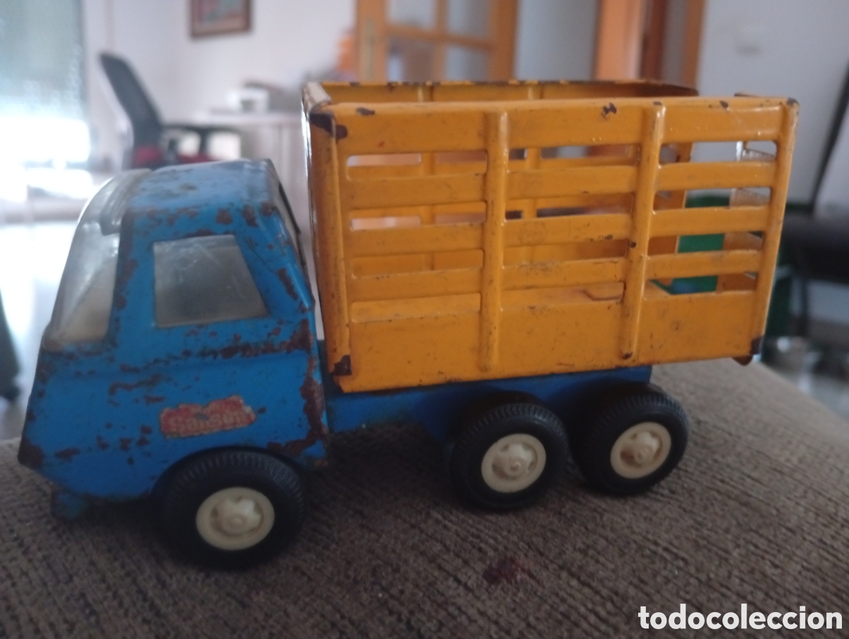 Coches a escala: Cami&oacute;n metal sansonite buen estado
