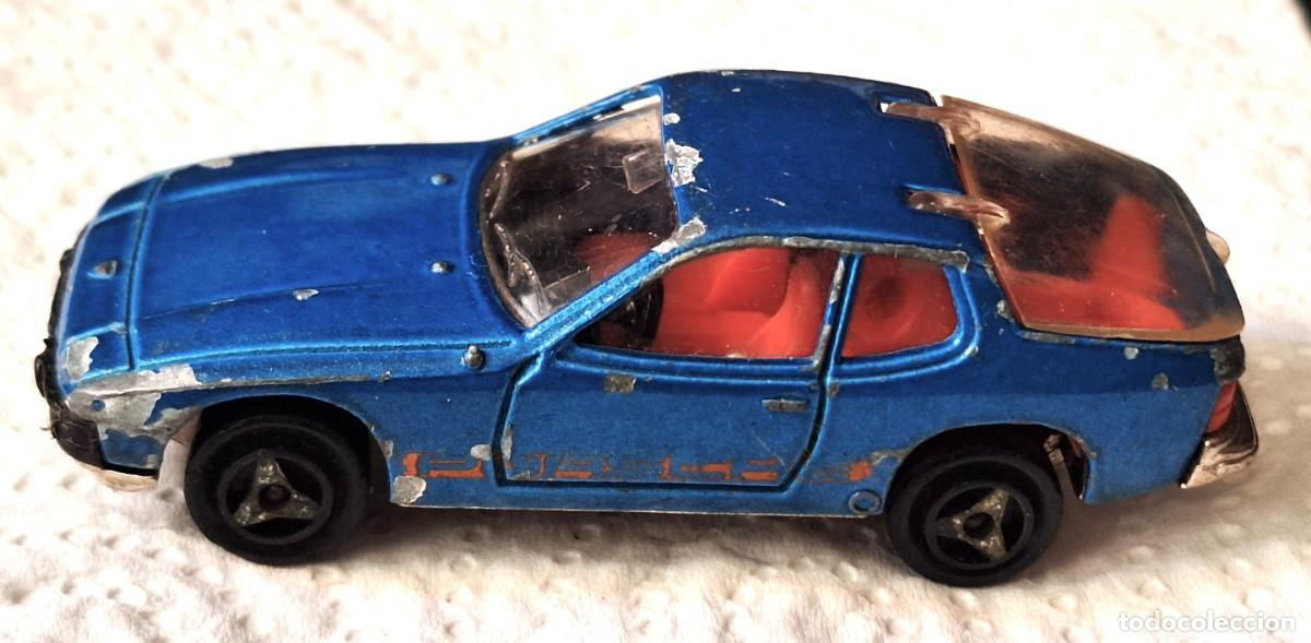 Coches a escala: COCHE ESCALA ANTIGUO - PORSCHE 924 - A&Ntilde;OS 80 - MARCA MAJORETTE