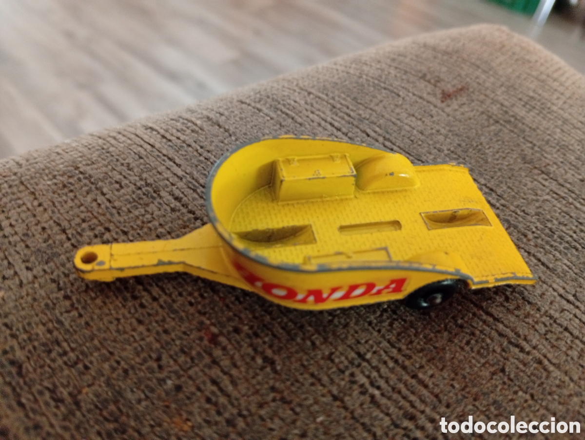 Coches a escala: Remolque matchbox honda buen estado