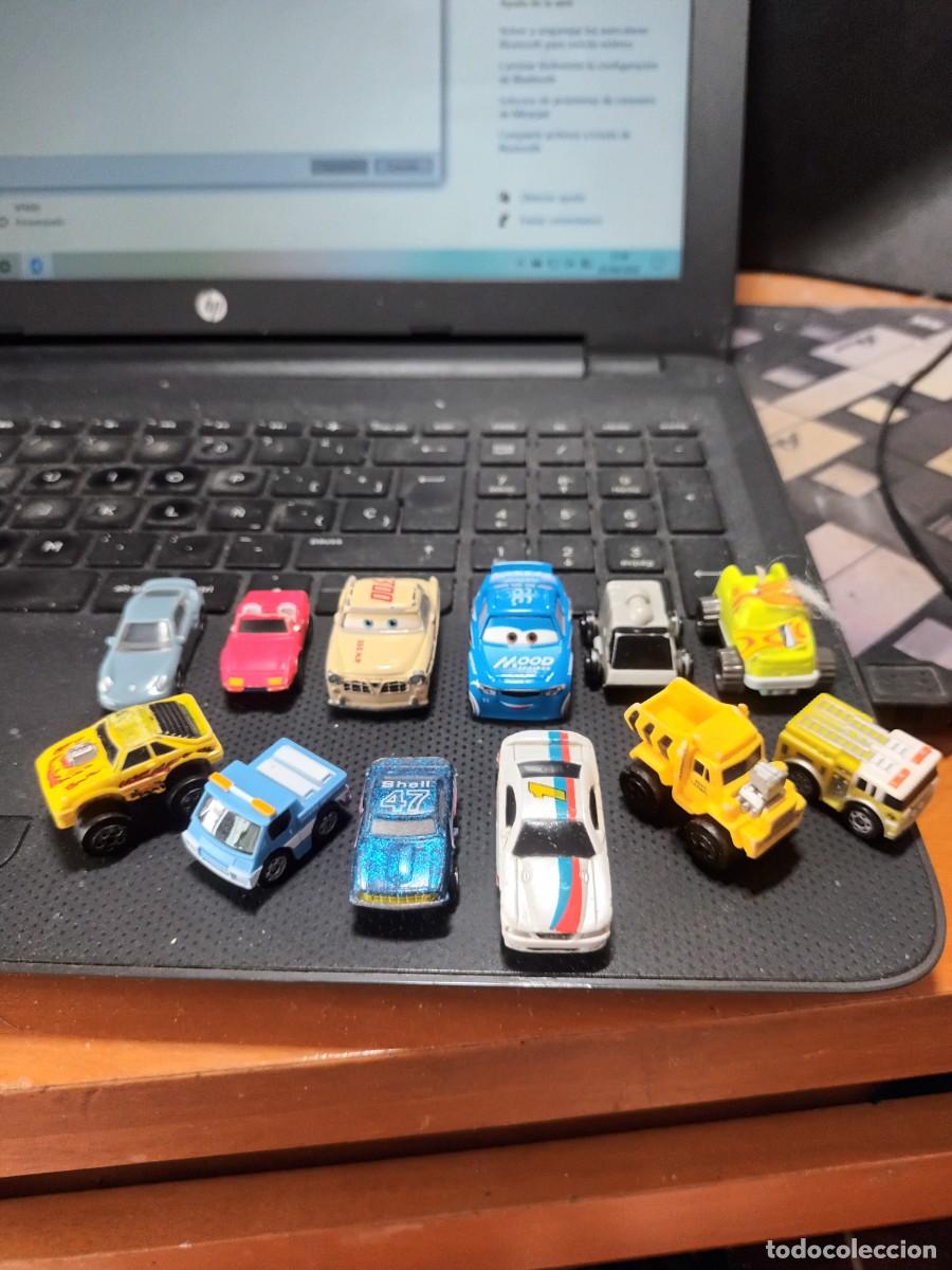 Coches a escala: LOTE DE NICROCOCHES MICROMACHINE GALLOOP,RADICATOR,DISNEY PIXER,ROAD CHAMPS,NANO SPEED...