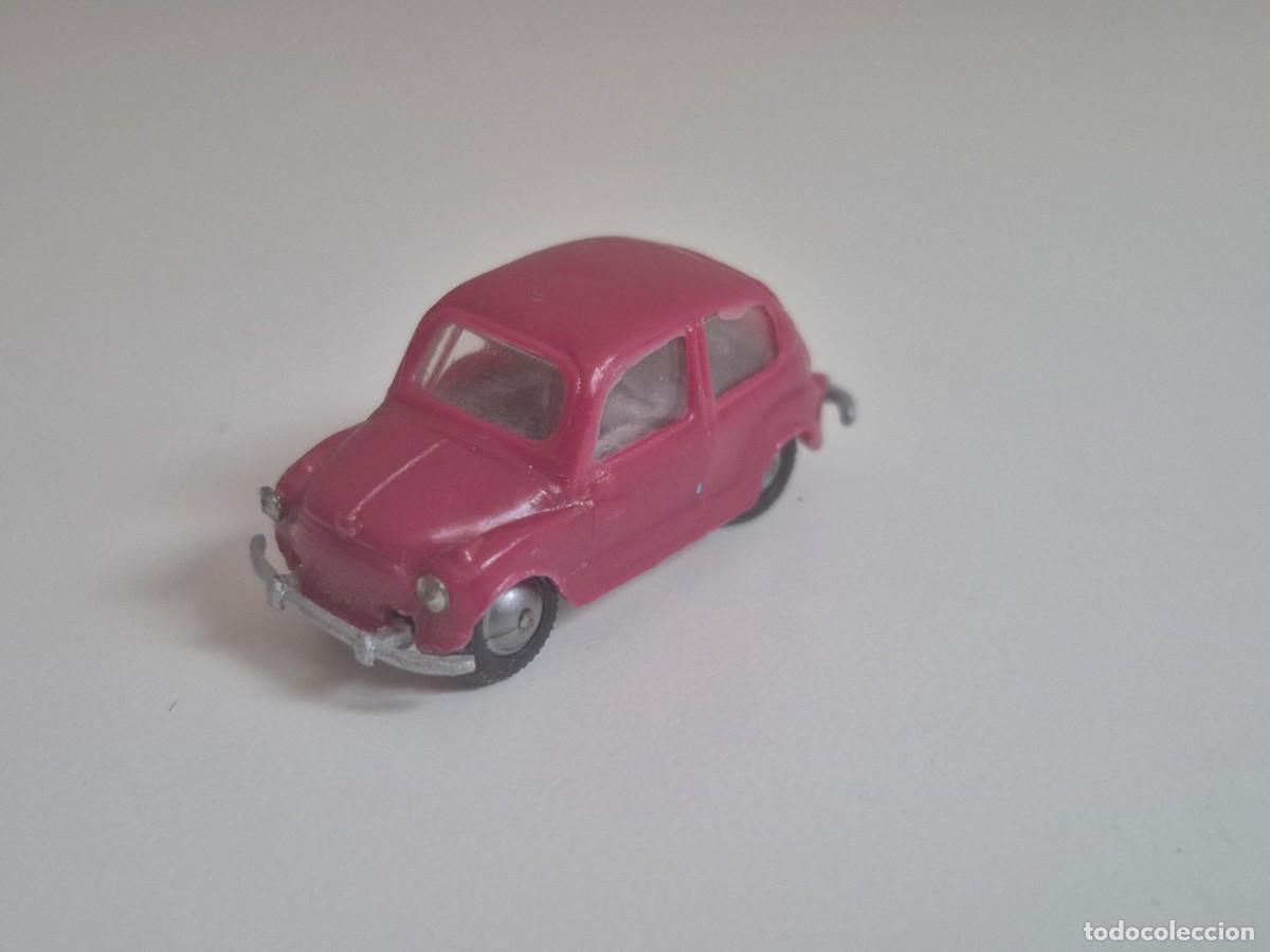 Coches a escala: COCHE SEAT 600 ROJO CLARO ANGUPLAS MINI CARS 1/87 1:87 ho