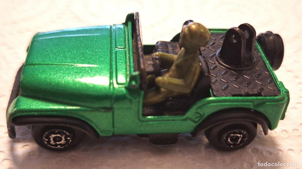 Coches a escala: COCHE ESCALA ANTIGUO - JEEP WILLYS - A&Ntilde;OS 80 - MARCA GUISVAL