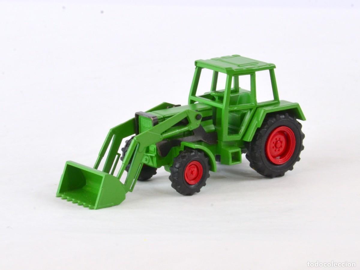 Carros em escala: M&auml;rklin Cursor Escala 1:87 H0 Tractor Fendt con Cargador Frontal Metal