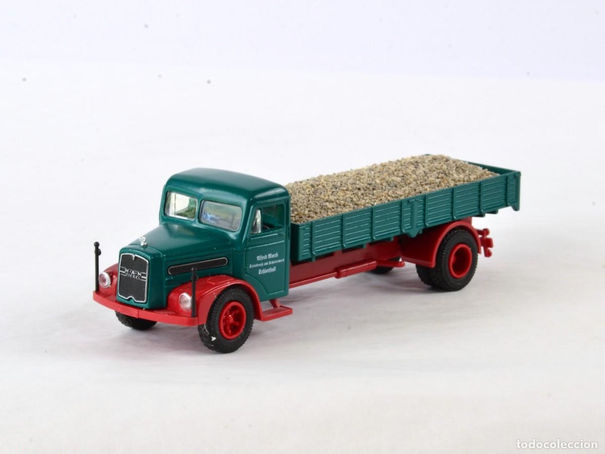Carros em escala: M&auml;rklin Escala 1:87 H0 Cami&oacute;n MAN F8 Alfred Moeck