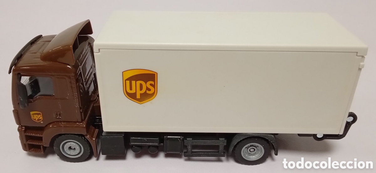 Coches a escala: Cami&oacute;n Man De Reparto Ups Siku Esc 1/50