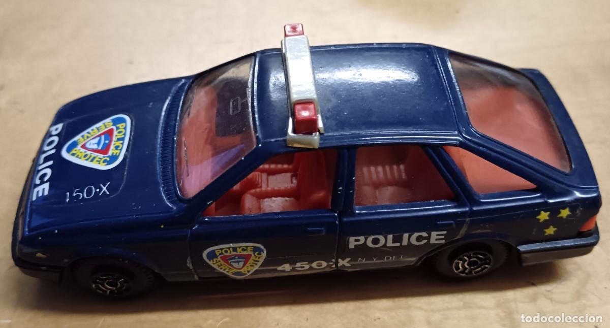 Coches a escala: FORD SIERRA POLIC&Iacute;A GUISVAL MADE IN SPAIN ESCALA 1/33 12 CM. LARGO