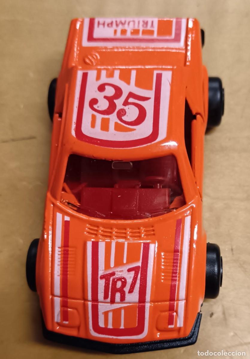 Coches a escala: TRIUMPH TR7 MAJORETTE MADE IN FRANCE ECH. 1/53 N&ordm; 202 7,5 CM. LARGO