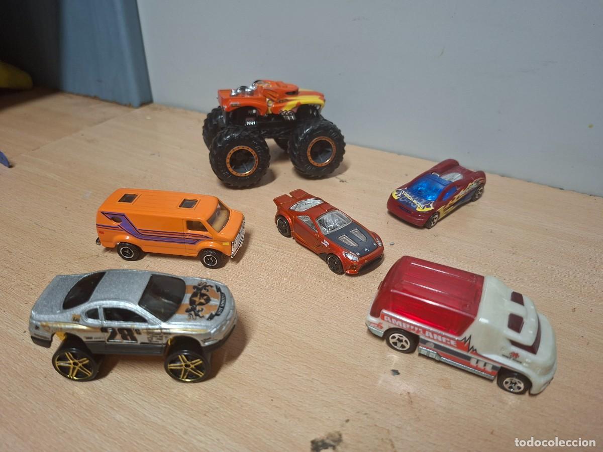 Coches a escala: Vendo lote tem&aacute;tico de 6 veh&iacute;culos de metal a escala 1:64 de la marca original Hot Wheels (Mattel)