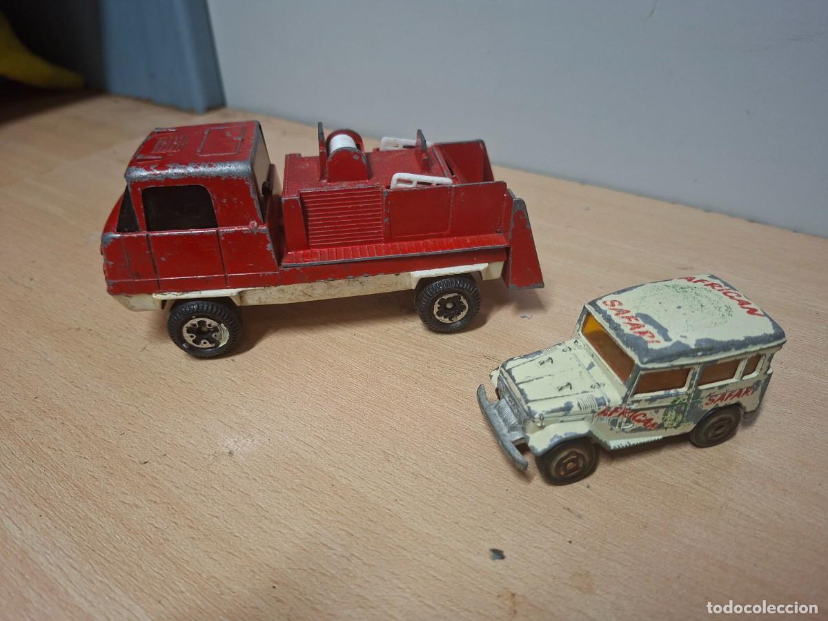 Coches a escala: 2 Veh&iacute;culos de Metal - Lone Star Inglaterra y Majorette Francia