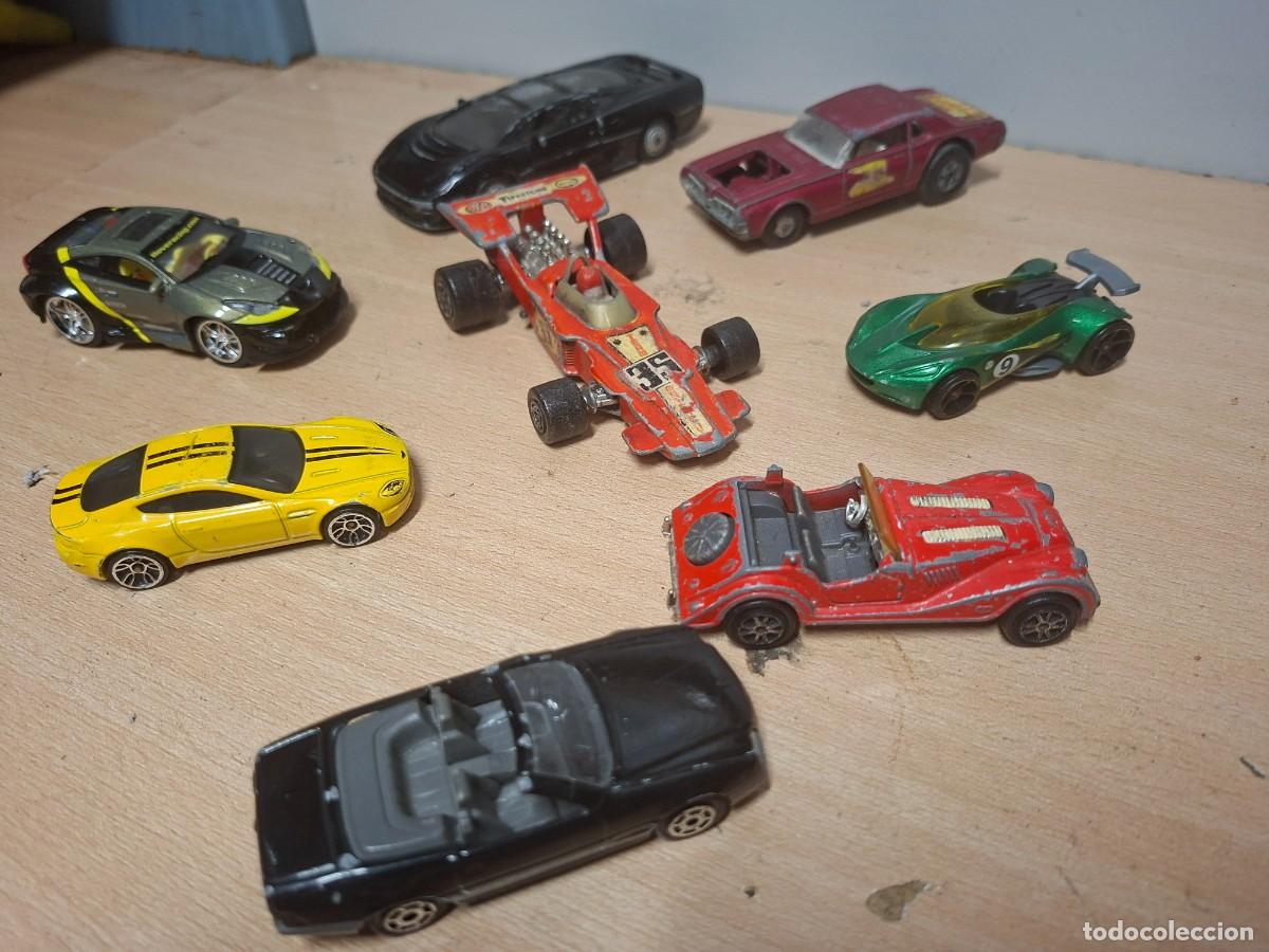 Coches a escala: Lote 8 Coches Deportivos y F1 Vintage - Matchbox, Majorette, Siku