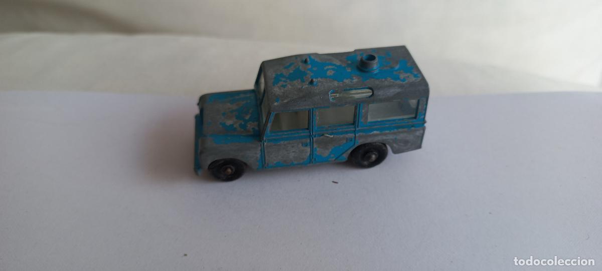 Coches a escala: Matchbox Lesney N&ordm; 12 Land Rover Safari. A&ntilde;os 60. Coche miniatura.