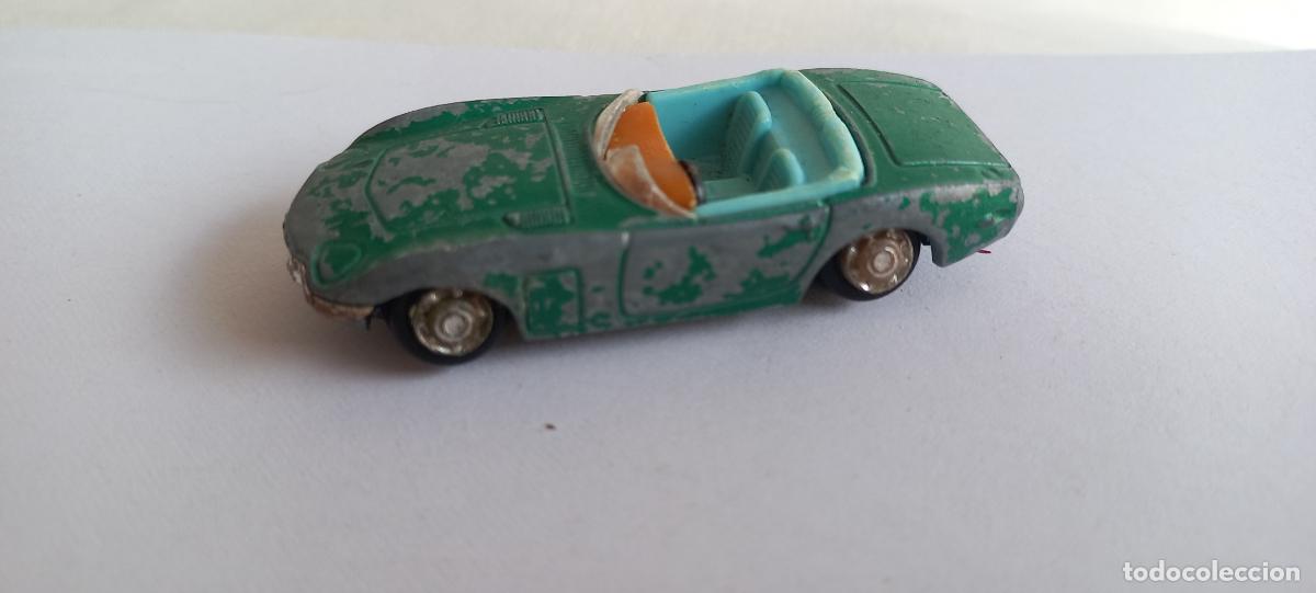 Coches a escala: Vintage Playart Toyota 2000GT Convertible Green made Hong Kong. Die Cast. Coche miniatura.