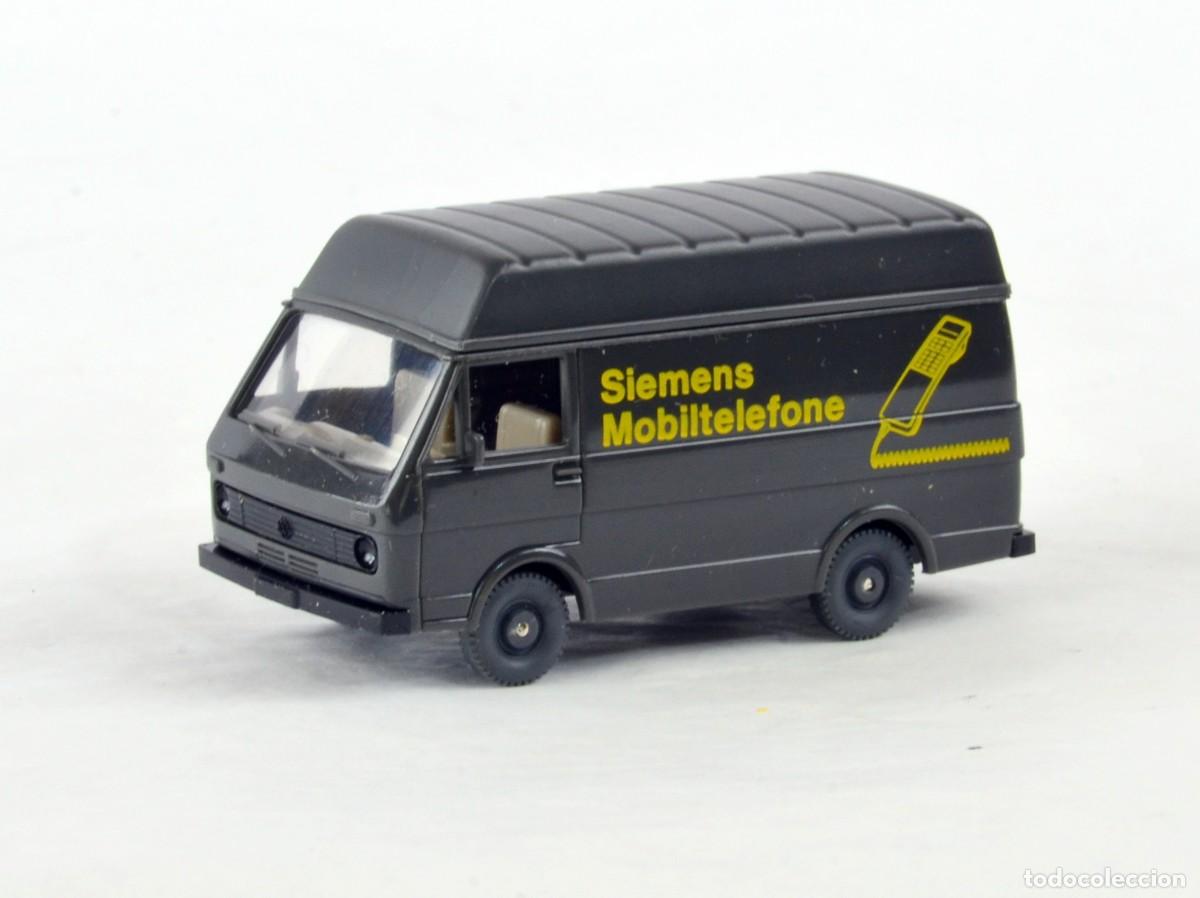 Coches a escala: Wiking Escala 1:87 H0 Volkswagen LT28 Siemens Mobiltelefone Impecable con Caja