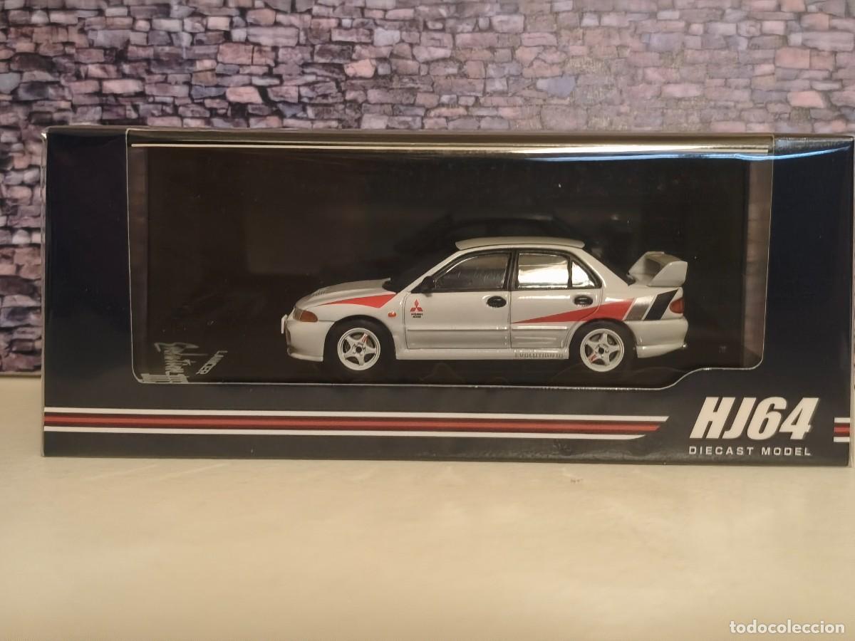 Coches a escala: Mitsubishi Lancer Evo 3 1995. Hobby Japan 1/64. Leer bien descripci&oacute;n