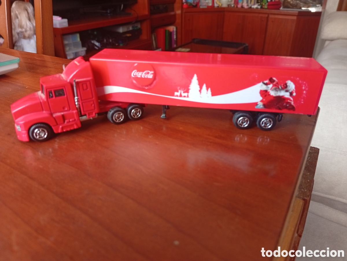 Coches a escala: CAMION TRAILER COCACOLA COCA COLA NAVIDAD PAPA NOEL PROMOCIONAL