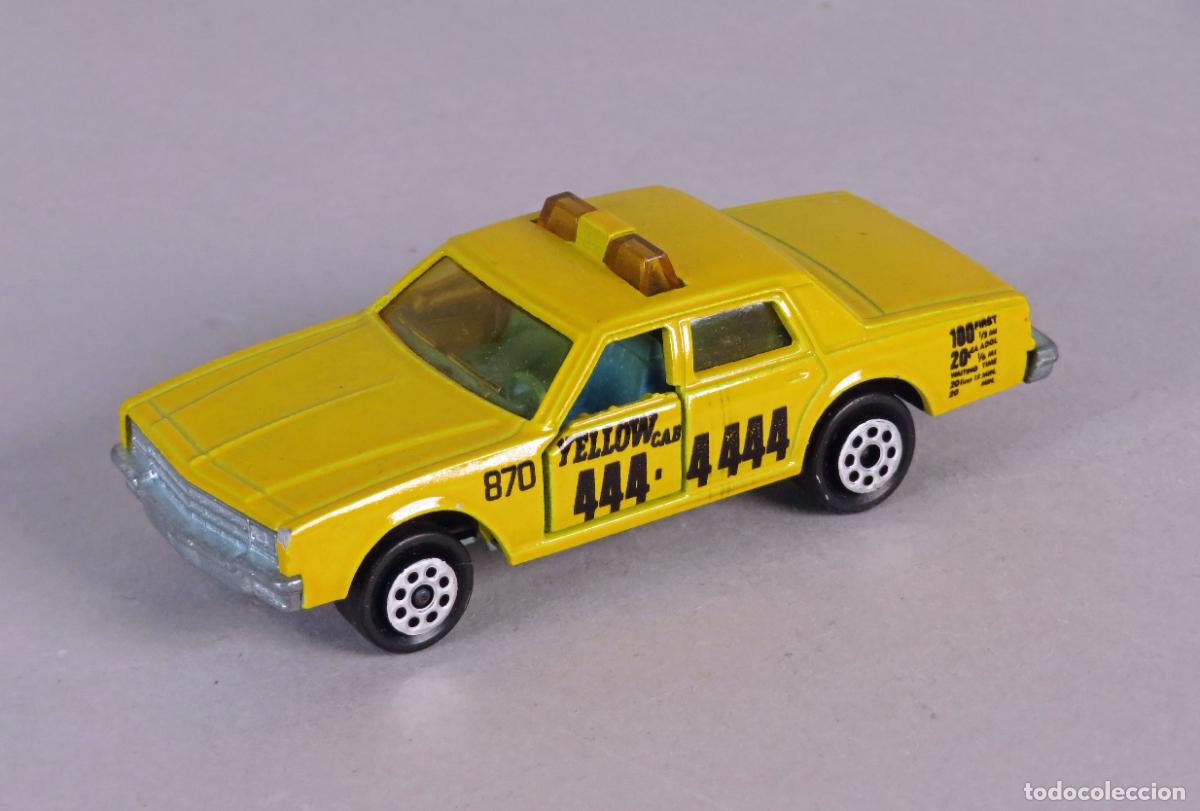 Coches a escala: Chevrolet Impala taxi Majorette New York 1/63