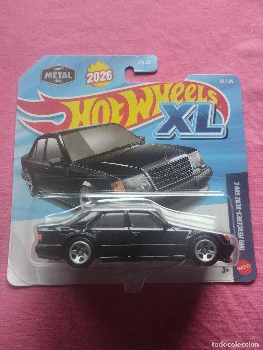 Coches a escala: Hot wheels xl mercedes Benz 500 e