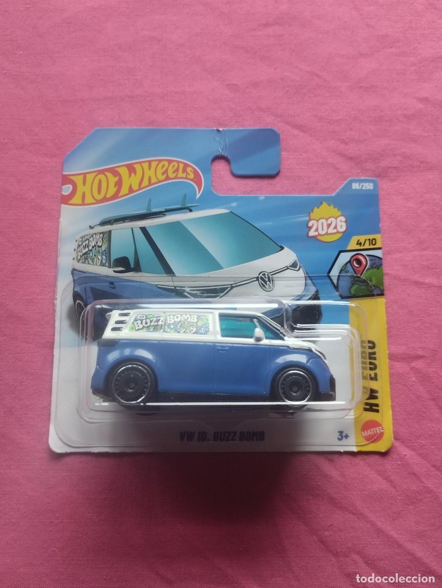 Coches a escala: Hot wheels Volkswagen id Buzz bomb