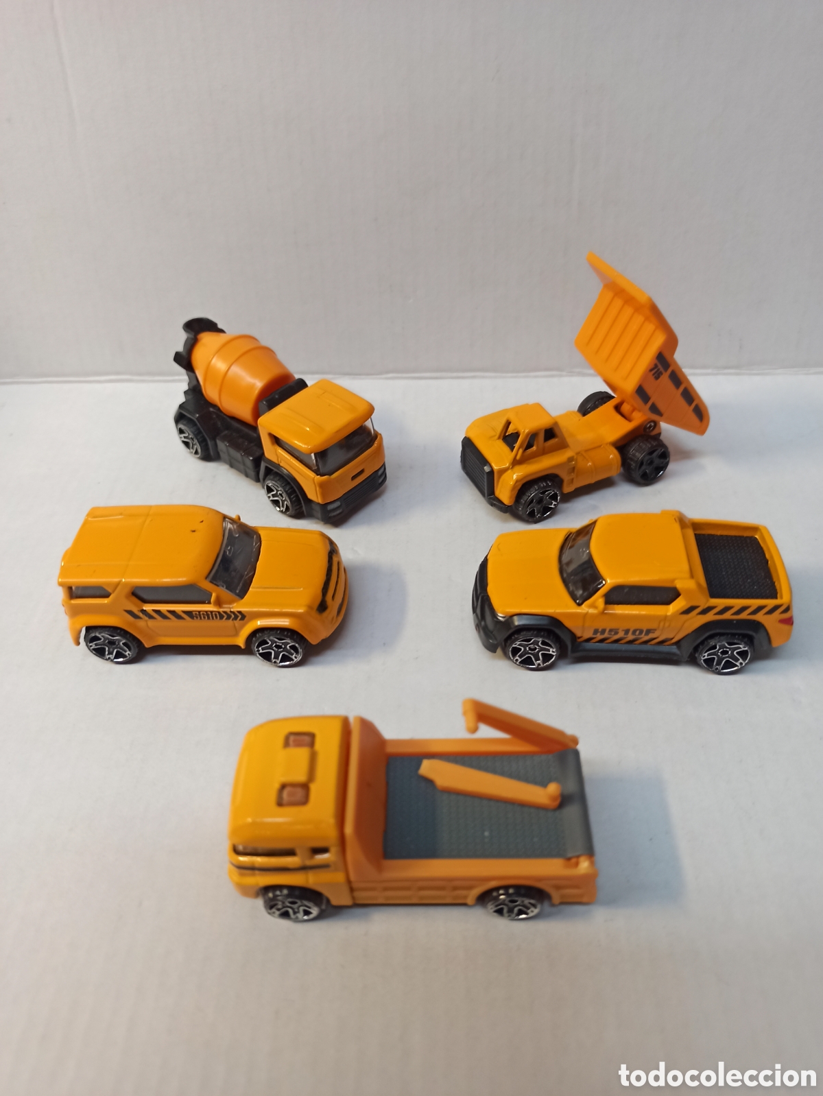 Coches a escala: Lote veh&iacute;culos construcci&oacute;n - Foto 2