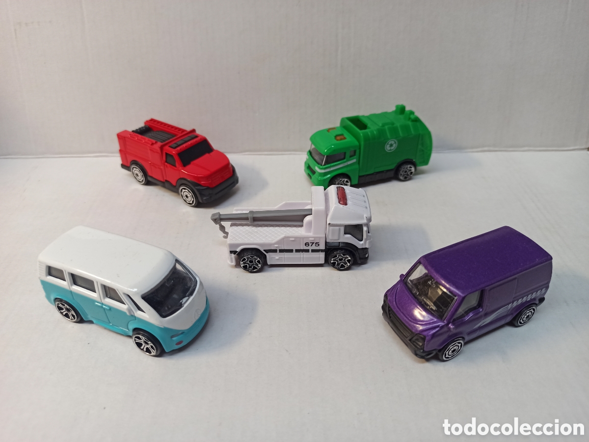 Modellautos: Lote de veh&iacute;culos comerciales.