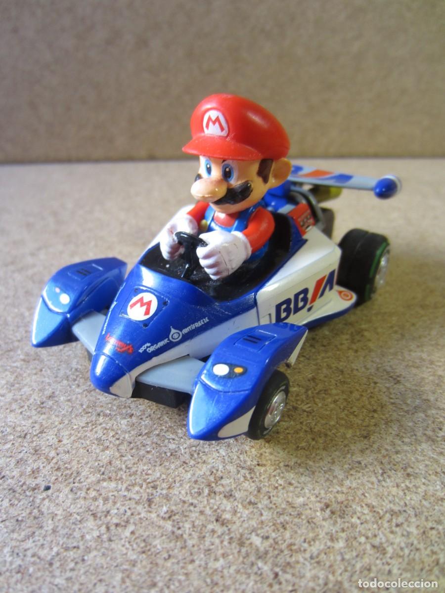 Coches a escala: Coche Super Mario Bros Kart Pull Speed Azul BBIA (Boomerang Bros International Airlines) (Nintendo)