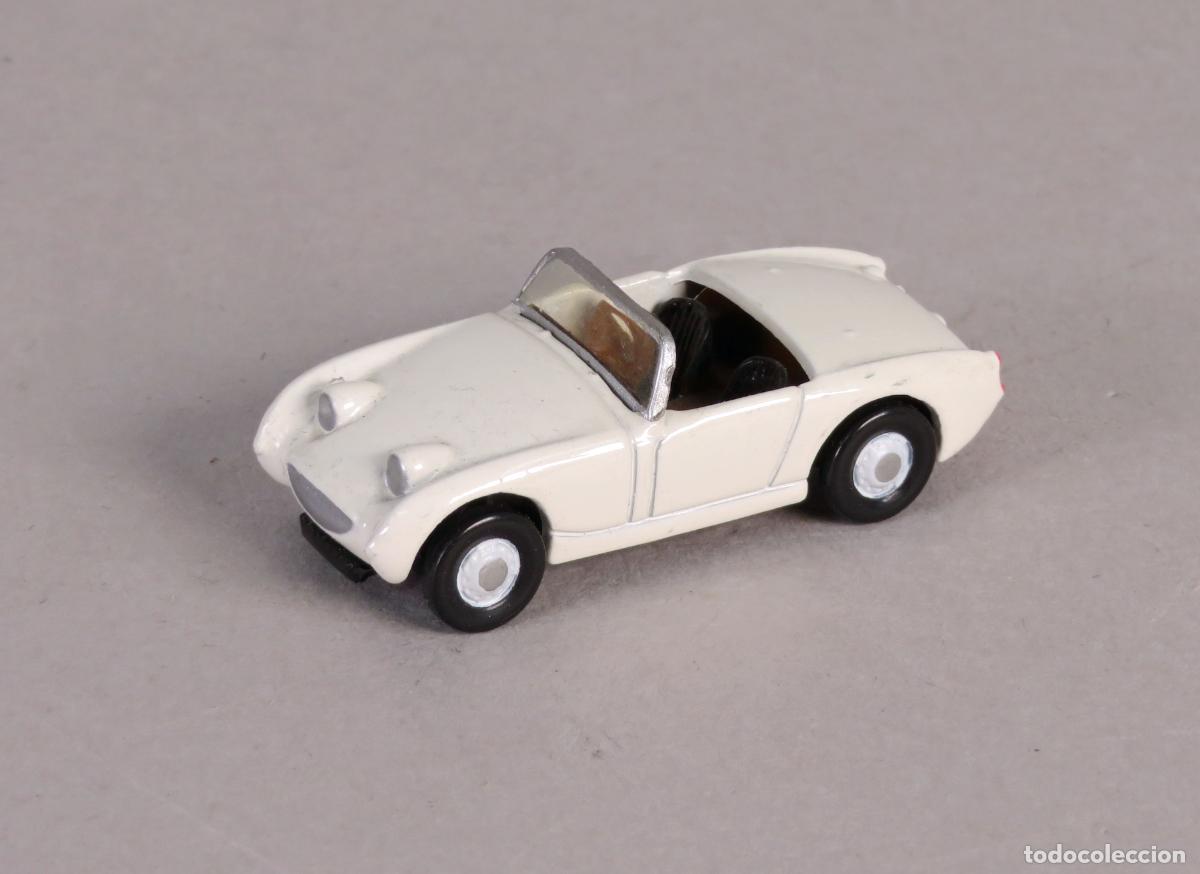 Coches a escala: Austin Healey blanco EFE 1/76 Made in England a&ntilde;os 90