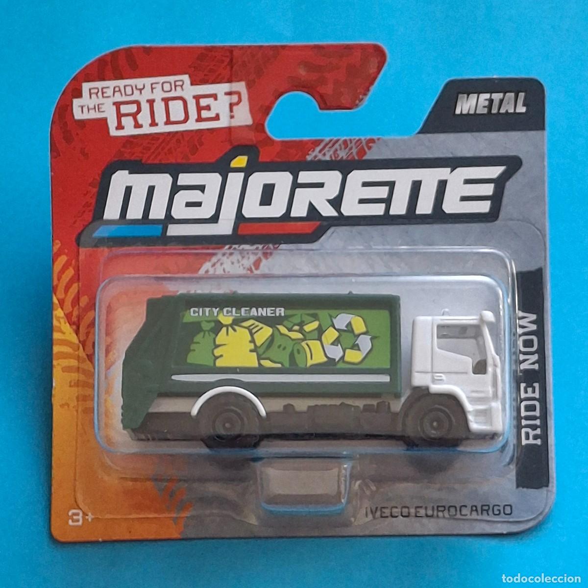Coches a escala: MAJORETTE - STREET CARS - IVECO EUROCARGO CAMION BASURA - NUEVO EN BLISTER - 1/64