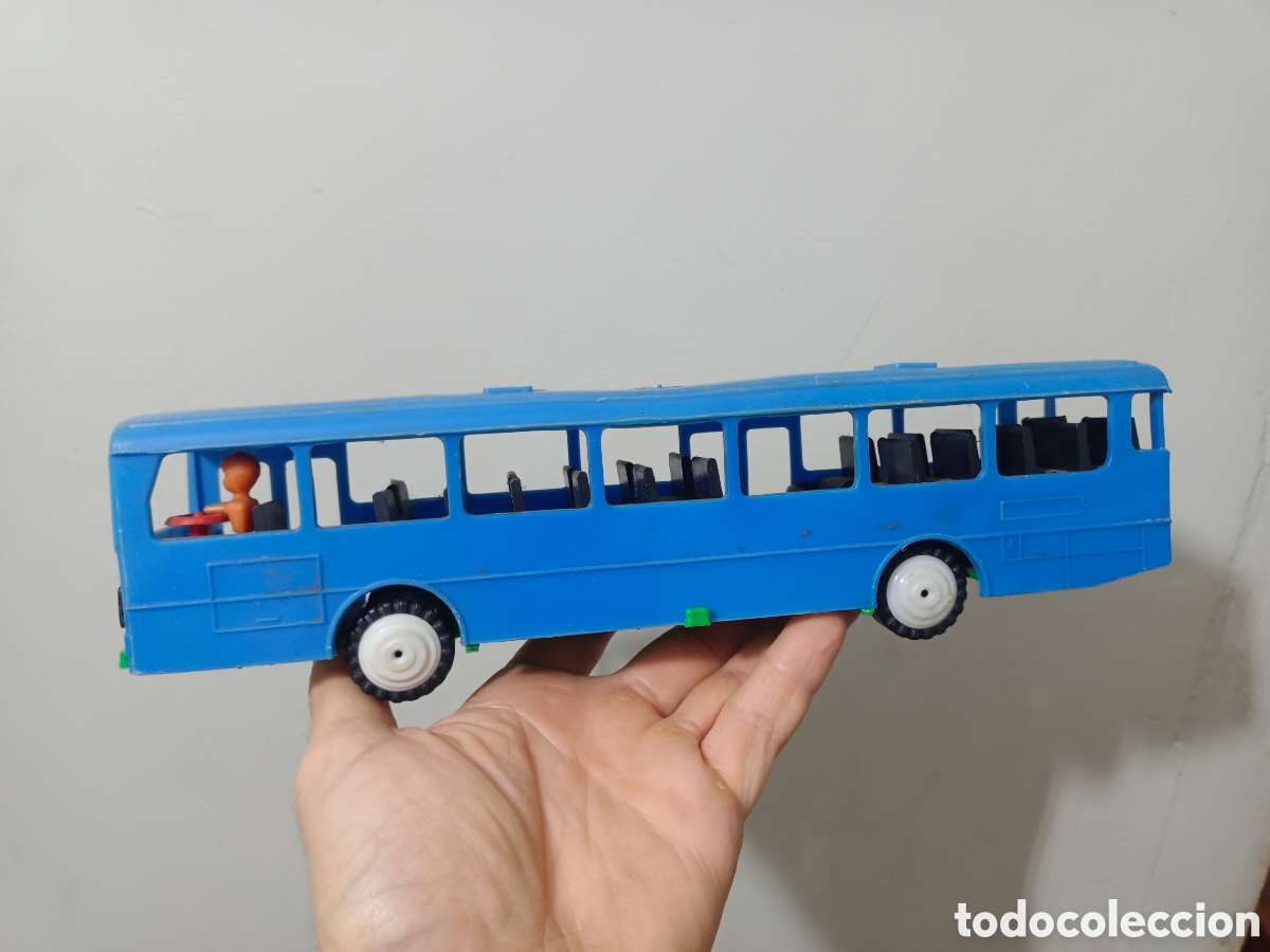 Coches a escala: Antiguo autobus , bus escolar mercedes zaragoza VAM plastico