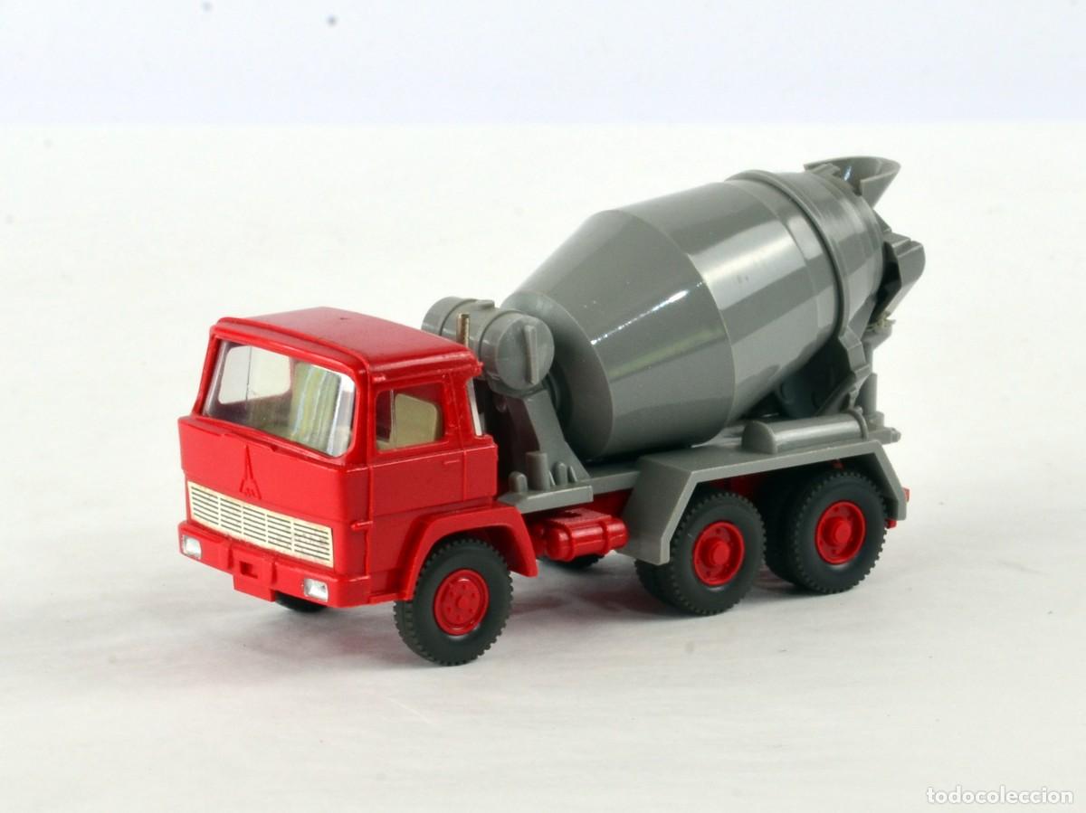 Coches a escala: Wiking Escala 1:87 H0 Antigo Cami&oacute;n Hormigonera Magirus Deutz 260-25 1974 - 77