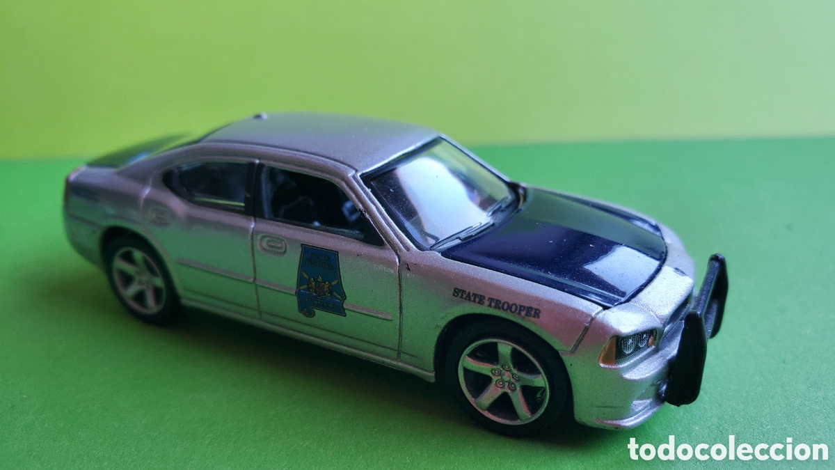 Coches a escala: COCHE POLICIA EE.UU. POLICE CAR U.S.A.GREENLIGHT.
