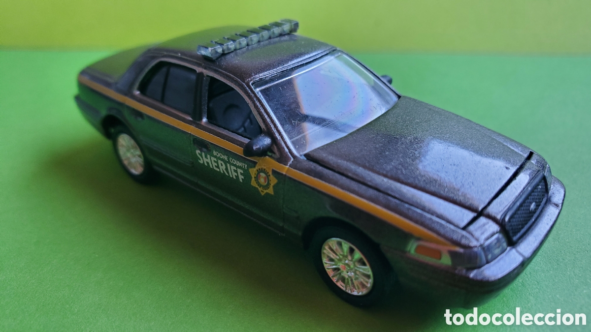 Coches a escala: COCHE POLICIA EE.UU. POLICE CAR U.S.A.GREENLIGHT.