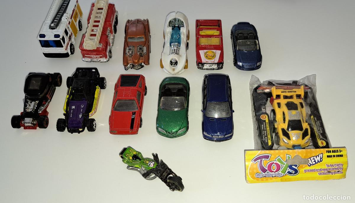 Coches a escala: LOTE 13 COCHES MINIATURA - DIVERSAS MARCAS