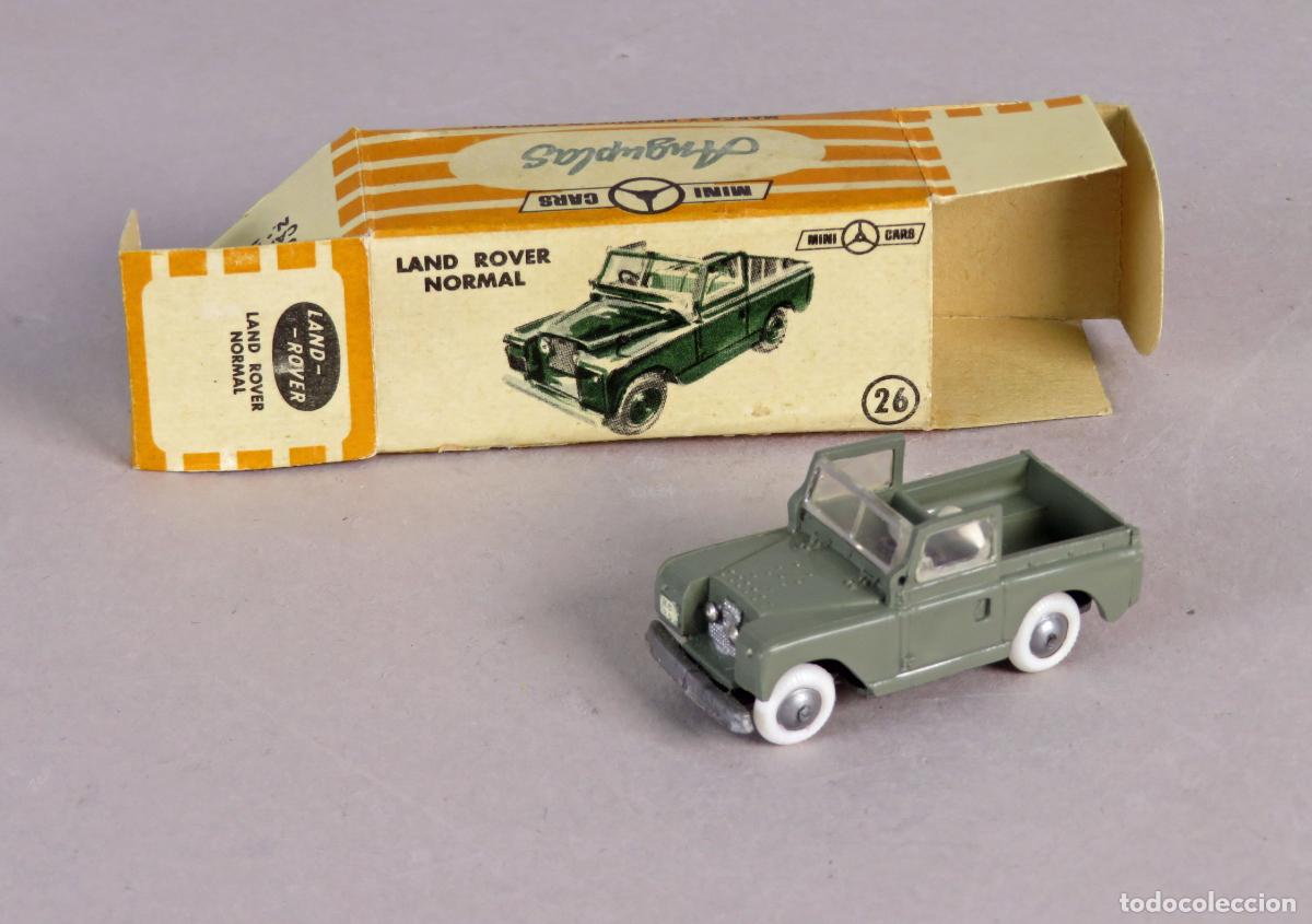 Coches a escala: Land Rover descubierto Anguplas Mini Cars n 26 Made in Spain 1/86