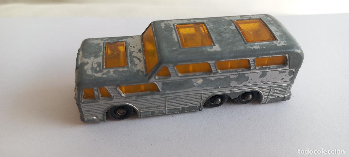 Coches a escala: Matchbox Lesney n&ordm; 66 Greyhound Coach, Autobus Americano A&ntilde;os 60. made in England Coche miniatura.