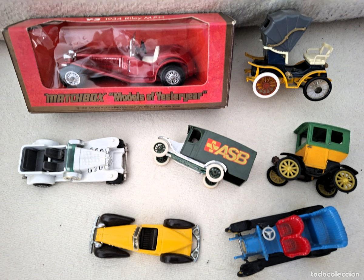 Coches a escala: LOTE DE 7 COCHES ESTILO A&Ntilde;OS 20 DE LOS 70 Y 80