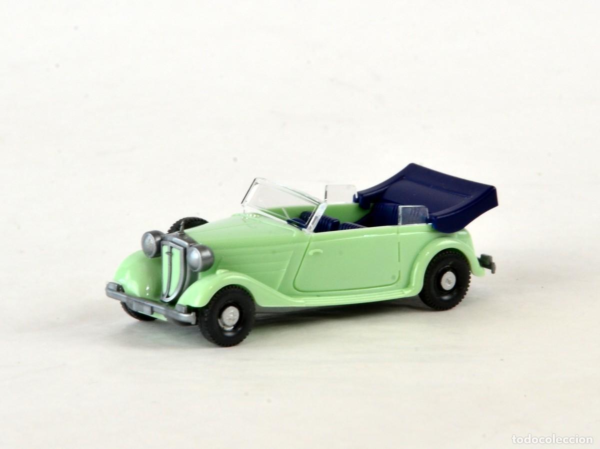 Coches a escala: Wiking Escala 1:87 H0 Audi Front Verde Claro Impecable