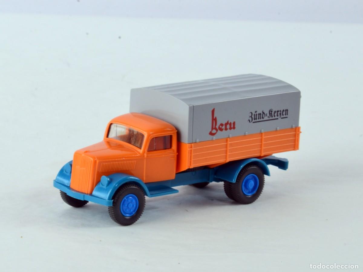 Coches a escala: Wiking Escala 1:87 H0 Opel Blitz Beru Impecable con Caja