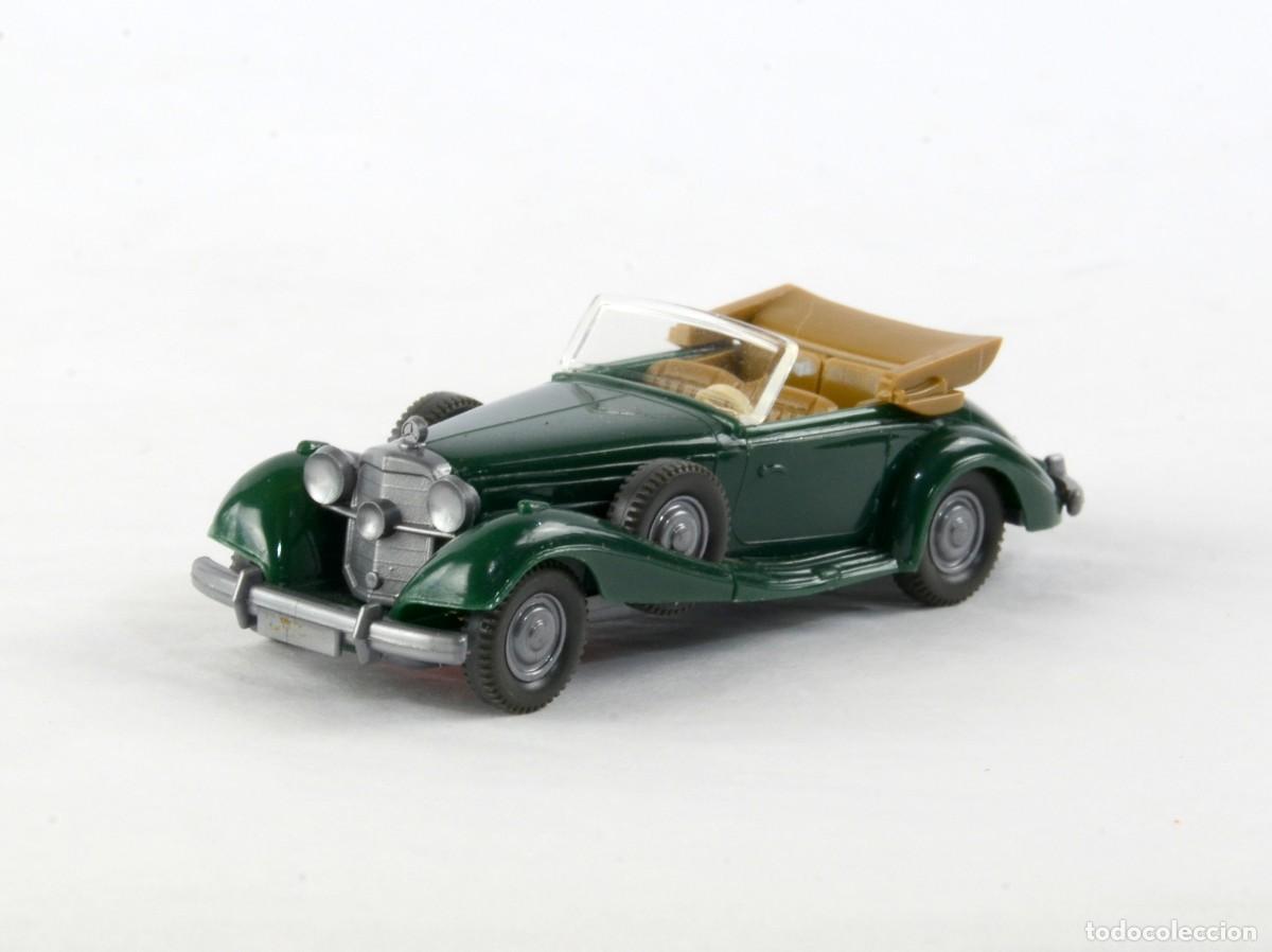 Coches a escala: Wiking Escala 1:87 Mercedes Benz 540K Verde