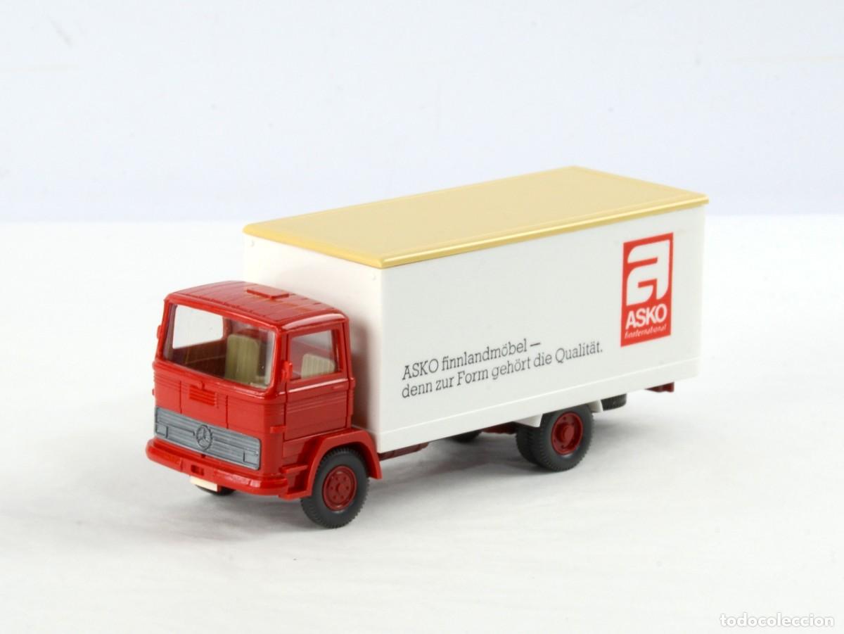 Coches a escala: Wiking Escala 1:87 Mercedes Benz LP1317 ASKO 1980