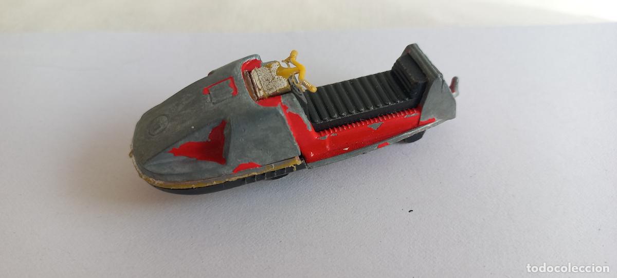 Coches a escala: Moto de nieve vintage de la marca Majorette. Coche o vehiculo miniatura.