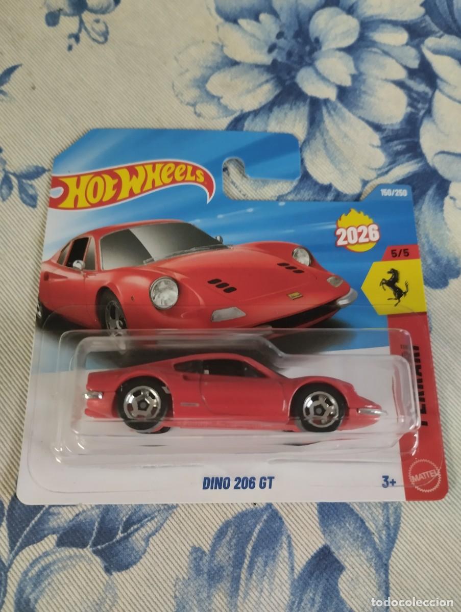 Coches a escala: Hot wheels Ferrari dino