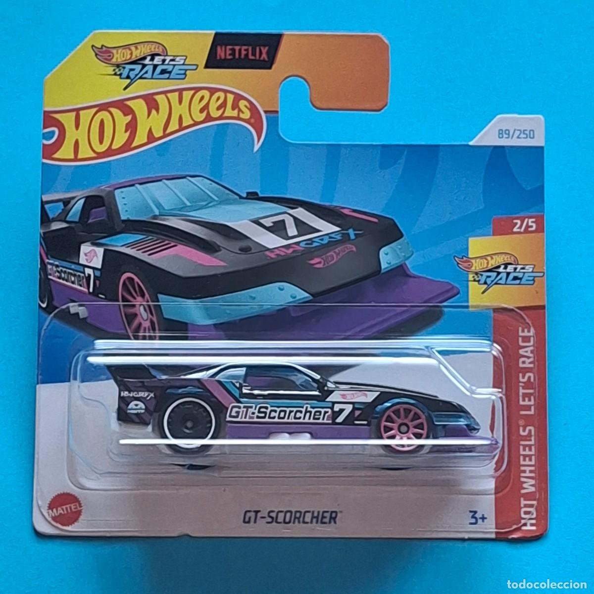 Coches a escala: HOT WHEELS 2024 89/250 - GT-SCORCHER - NUEVO EN BLISTER - ESCALA 1:64