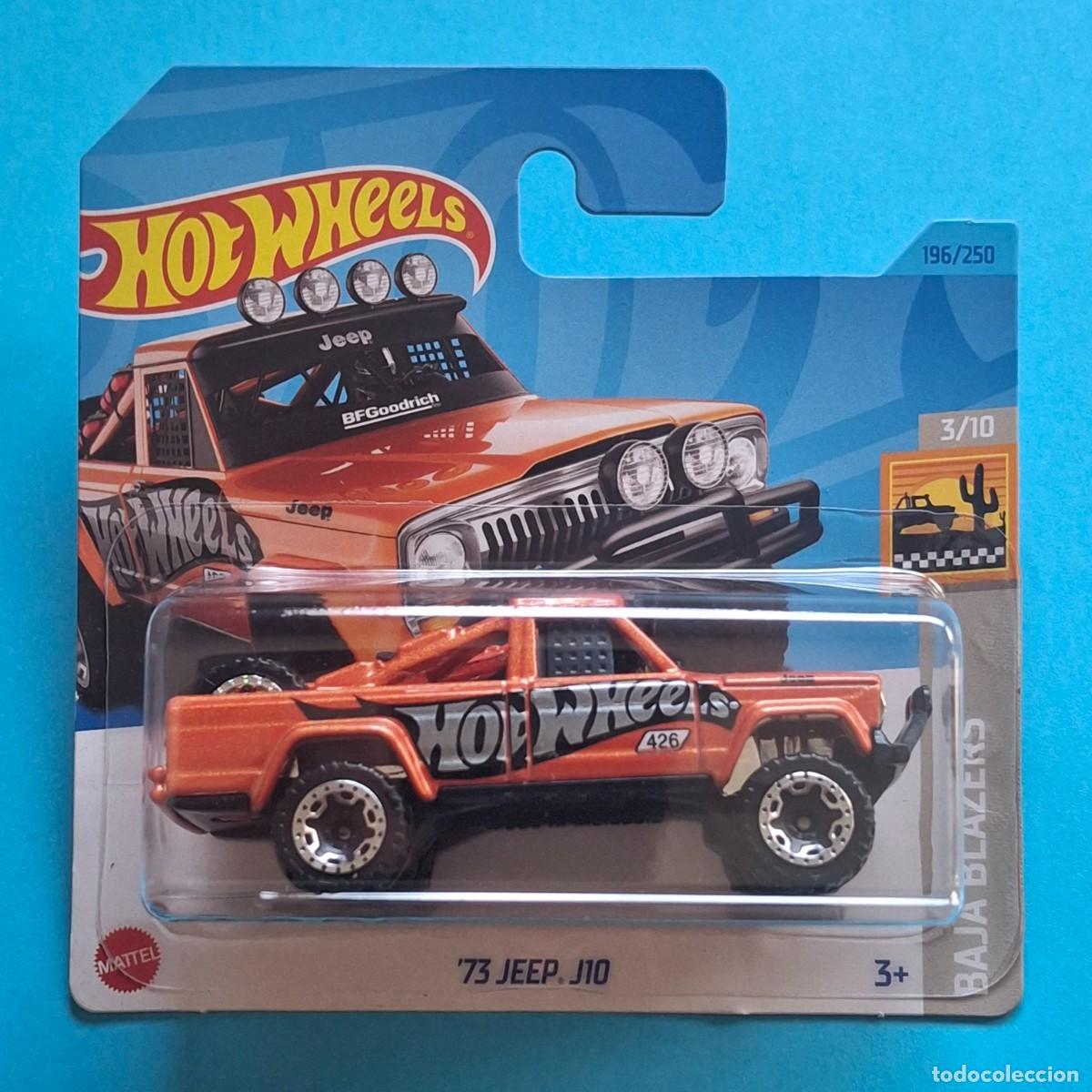 Coches a escala: HOT WHEELS 2023 196/250 - &acute;73 JEEP J10 - NUEVO EN BLISTER - ESCALA 1:64