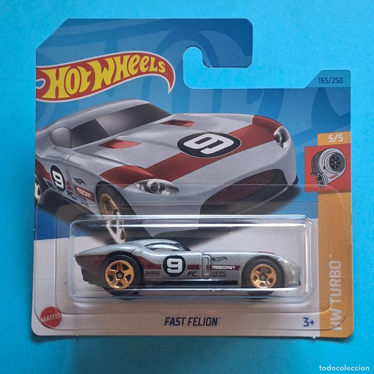 Coches a escala: HOT WHEELS 2023 165/250 - FAST FELION - NUEVO EN BLISTER - ESCALA 1:64